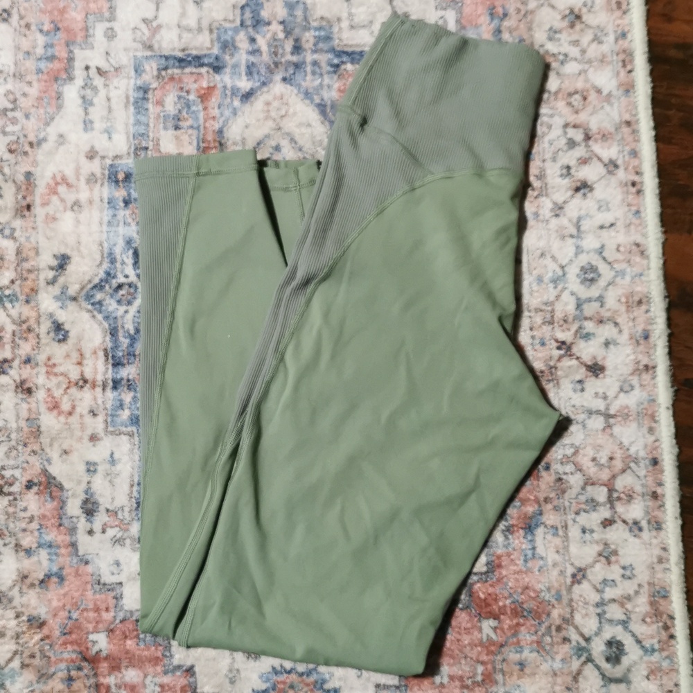 AERIE Offline legging Light green lol ladies size large